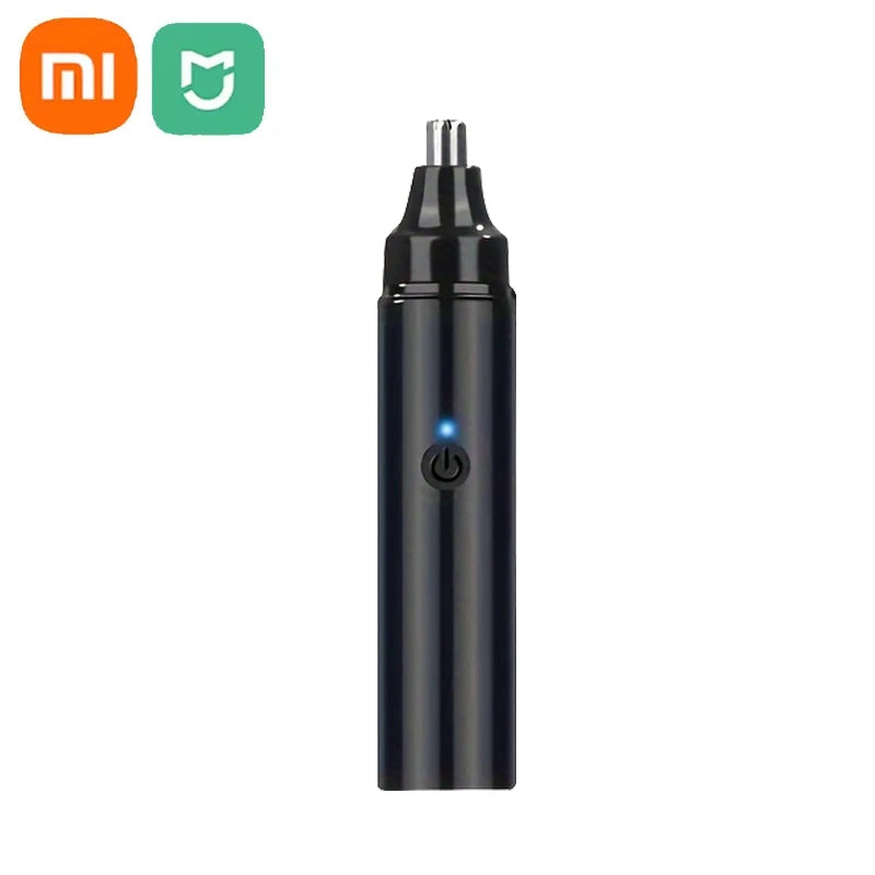 Xiaomi MIJIA Electric Nose Hair Trimmer Remover Fast Charging USB Charging Home LED Display Safety Face Cleaning Care Kit